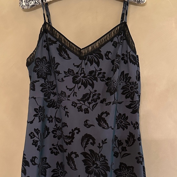 Jonathan Martin Dark Blue and Black Slip  Dress size 9 - Picture 4 of 4